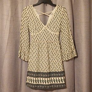 American Rag Boho patterned mini dress Sz XXS